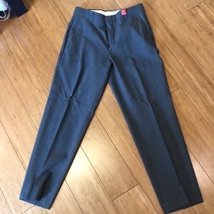 Gray dress pants